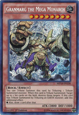 Granmarg the Mega Monarch [MP14-EN158] Secret Rare - for just $0.50! 