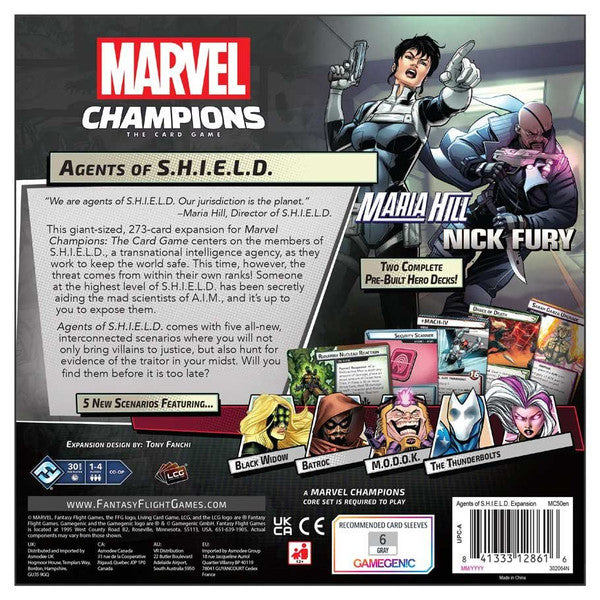 Marvel Champions LCG: Agents of S.H.I.E.L.D Expansion - for just $44.99! 
