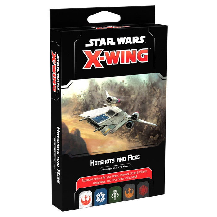 Star Wars: X-Wing 2nd Edition - Hotshots and Aces Reinforcements Pack - for just $23.99! 