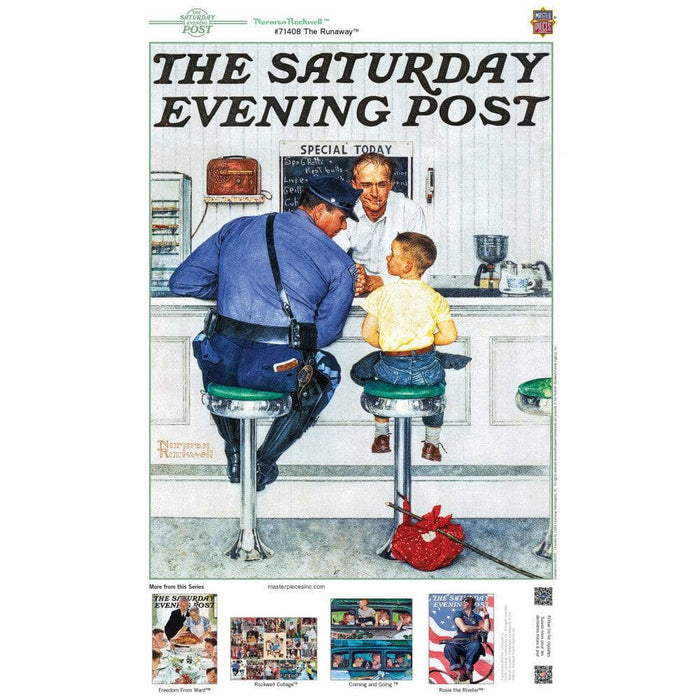Saturday Evening Post - The Runaway 1000 Piece Jigsaw Puzzle - for just $16.99! 