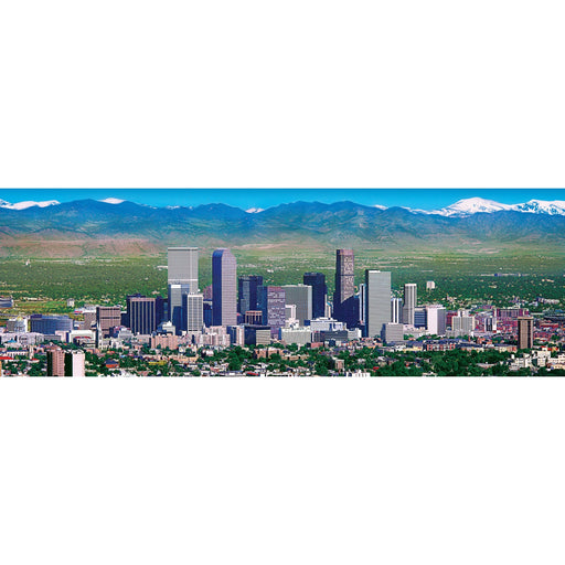 Denver, Colorado 1000 Piece Panoramic Jigsaw Puzzle - Just $14.99! Shop now at Retro Gaming of Denver