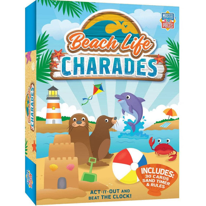 Beach Life Charades Card Game - for just $9.99! 