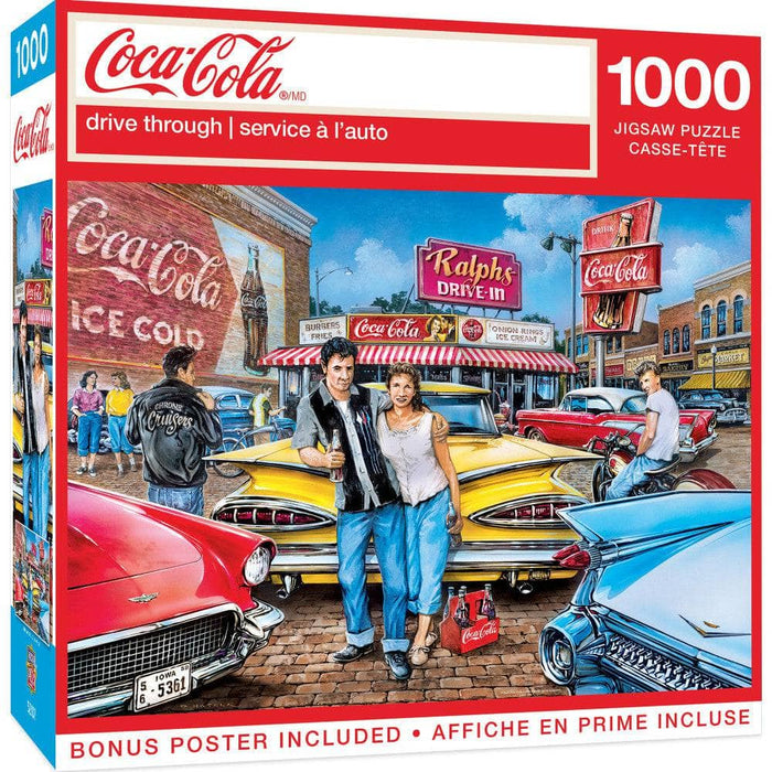 Coca-Cola - Drive Through 1000 Piece Jigsaw Puzzle - for just $16.99! 