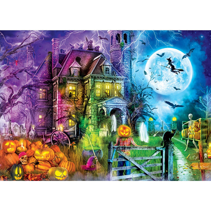 Glow in the Dark - Halloween Terrors 500 Piece Jigsaw Puzzle - Just $14.99! Shop now at Retro Gaming of Denver