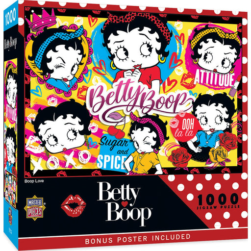 Betty Boop - Boop Love 1000 Piece Jigsaw Puzzle - Just $16.99! Shop now at Retro Gaming of Denver