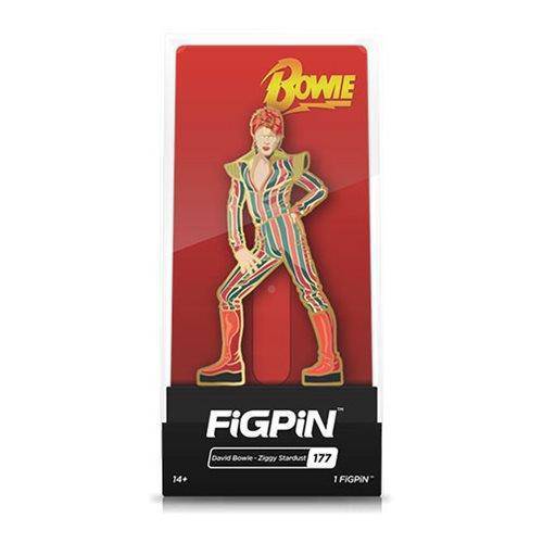 FiGPiN #177 David Bowie as Ziggy Stardust FiGPiN Enamel Pin - Just $28.90! Shop now at Retro Gaming of Denver