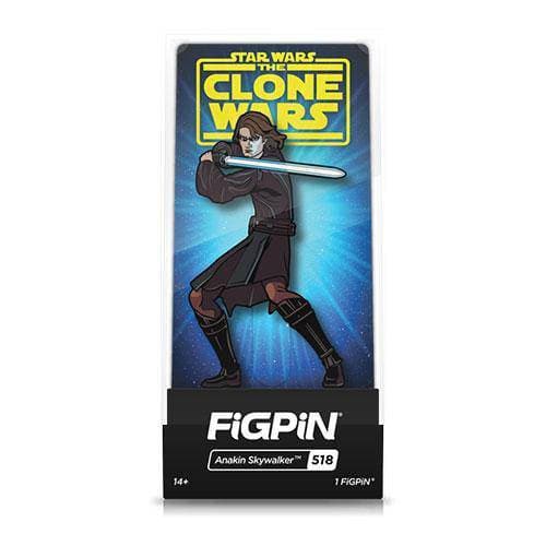 FiGPiN Enamel Pin - Star Wars - The Clone Wars - Select Figure(s) - Premium Brooches & Lapel Pins - Just $15! Shop now at Retro Gaming of Denver