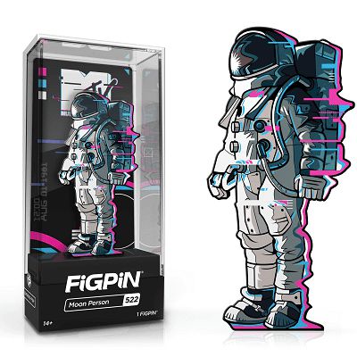FiGPiN #522 - MTV - Moon Person Enamel Pin - for just $15! 