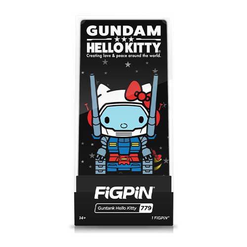 FiGPiN #779 - Gundam x Sanrio - Guntank Hello Kitty Enamel Pin - Limited Edition - Just $14.10! Shop now at Retro Gaming of Denver