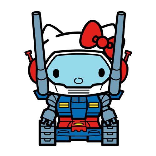 FiGPiN #779 - Gundam x Sanrio - Guntank Hello Kitty Enamel Pin - Limited Edition - Just $14.10! Shop now at Retro Gaming of Denver