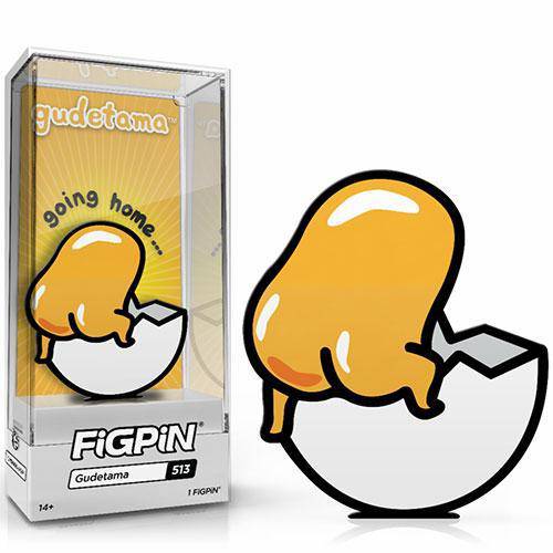 FiGPiN Enamel Pin - Gudetama Limited Edition - Select Figure(s) - Just $20! Shop now at Retro Gaming of Denver