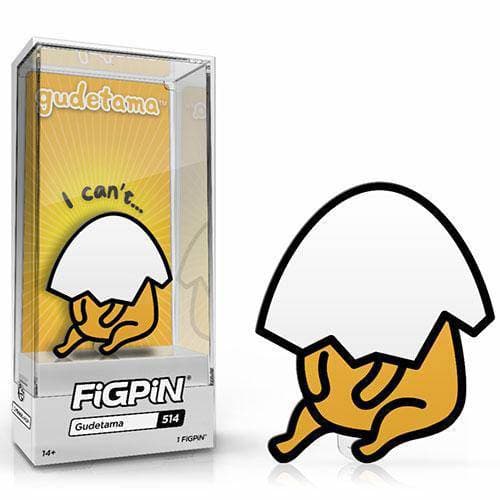 FiGPiN Enamel Pin - Gudetama Limited Edition - Select Figure(s) - Just $20! Shop now at Retro Gaming of Denver