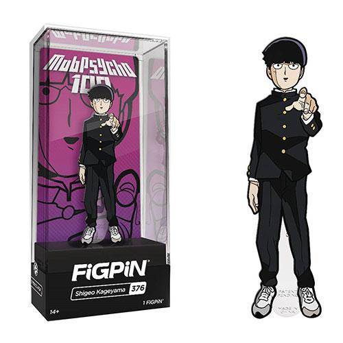 FiGPiN Enamel Pin  - Mob Psycho 100 - Select Figure(s) - Just $15! Shop now at Retro Gaming of Denver