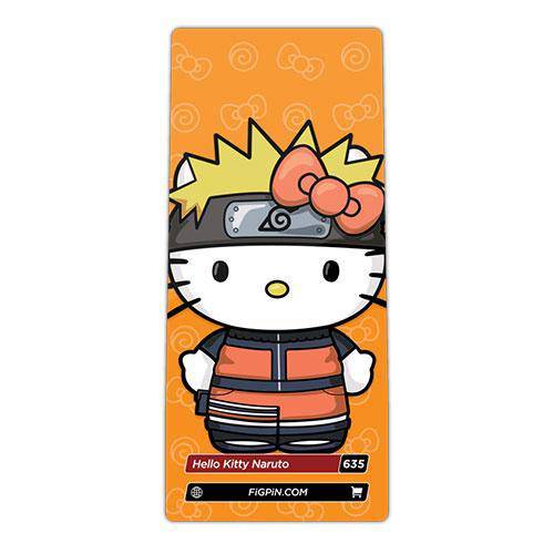 FiGPiN Enamel Pin - Naruto x Hello Kitty - Select Figure(s) - Just $15! Shop now at Retro Gaming of Denver