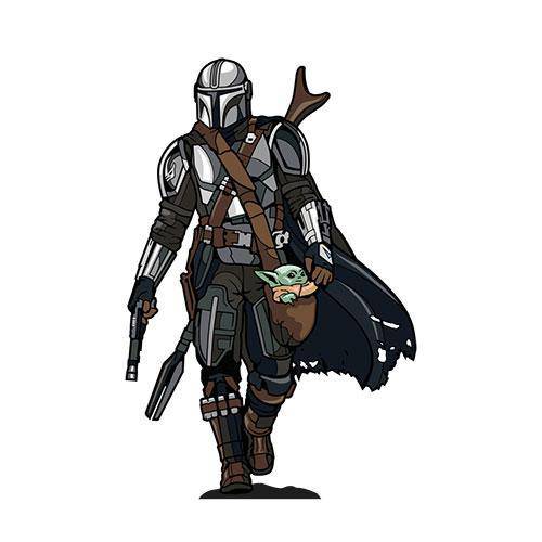 FiGPiN Enamel Pin - Star Wars - The Mandalorian - Select Figure(s) - Just $15! Shop now at Retro Gaming of Denver