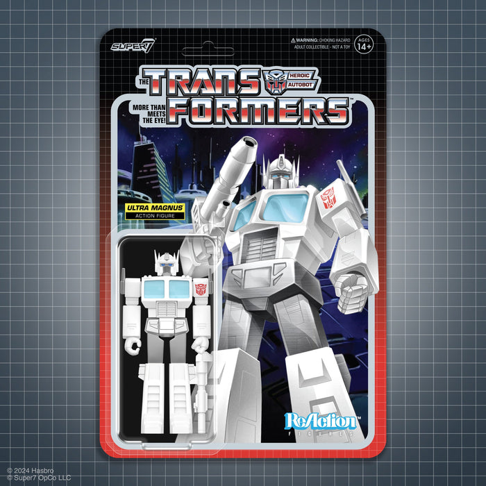 Optimus Prime Ultra Magnus Transformers Reaction Action Figure - for just $18.95! 
