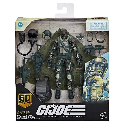 G.I. Joe Classified Series 60th Anniversary 6-Inch Action Pilot HALO Jumper Action Figure - for just $38.67! 