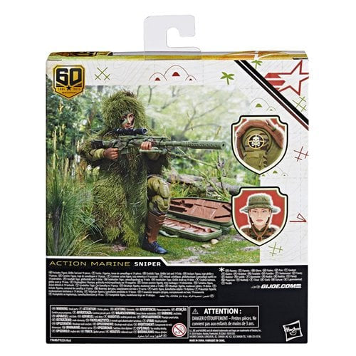 G.I. Joe Classified Series 60th Anniversary Marine Sniper Action Figure - for just $39.95! 