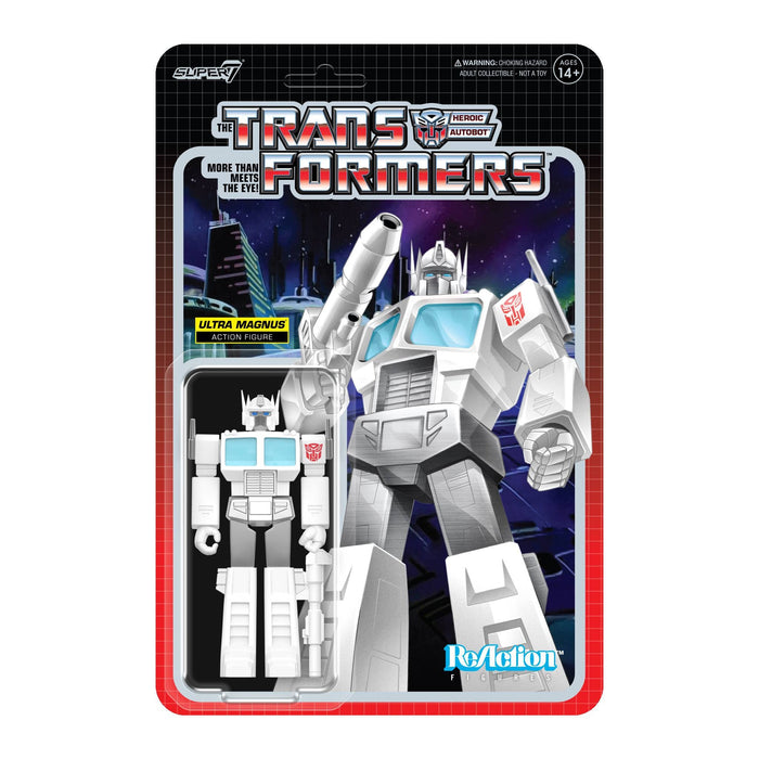 Optimus Prime Ultra Magnus Transformers Reaction Action Figure - for just $18.95! 