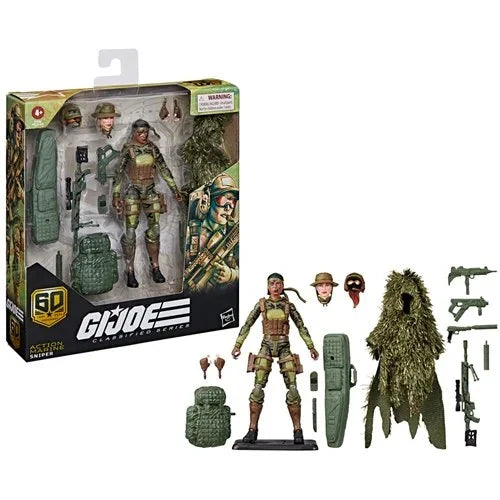 G.I. Joe Classified Series 60th Anniversary Marine Sniper Action Figure - for just $39.95! 