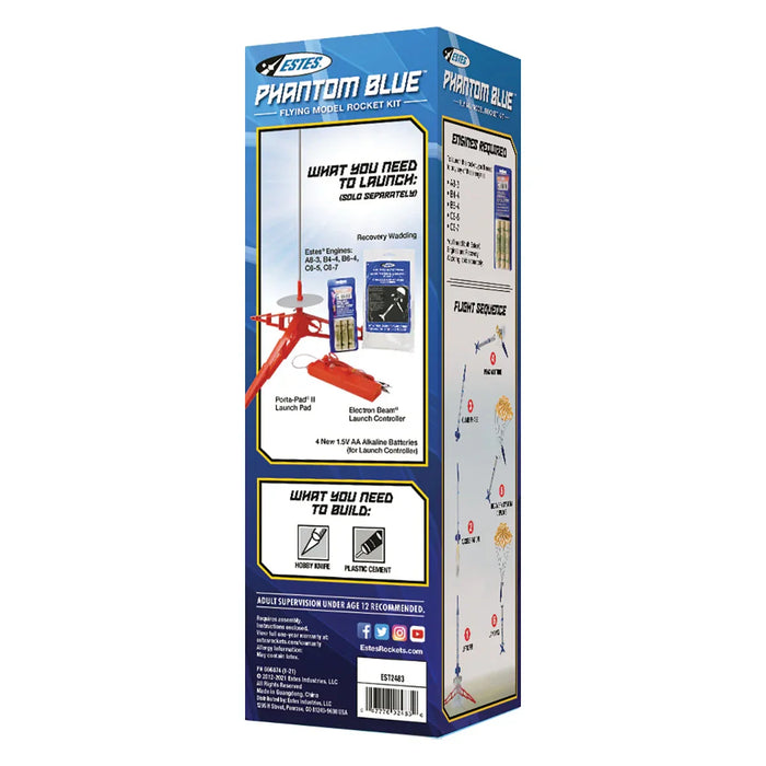Estes Rockets - Phantom Blue™ - for just $21.39! 