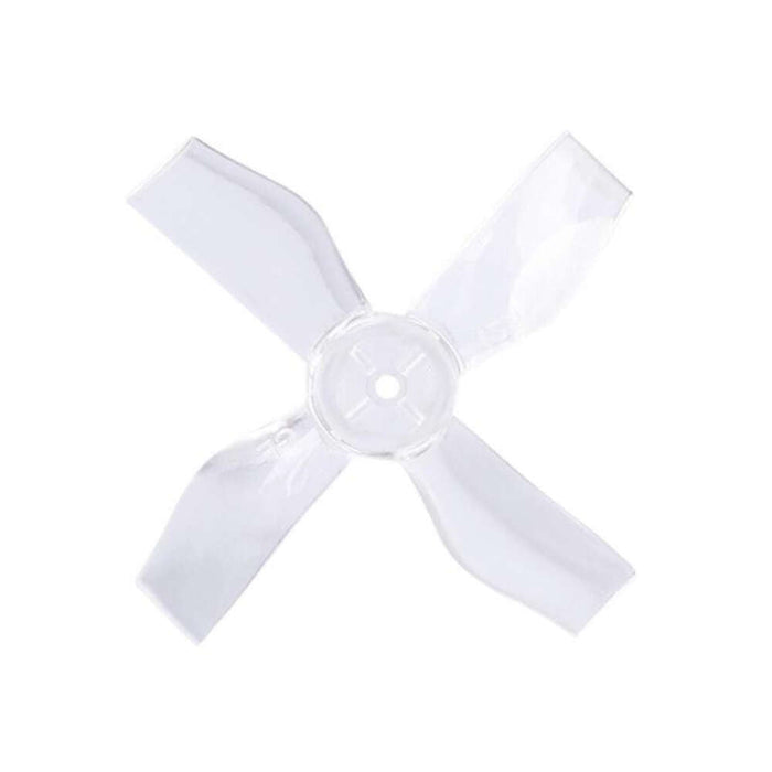 1220-4 31mm-1 Durable 4 Blade 1mm Whoop Propellers - Clear (8 per set) - for just $2.99! 
