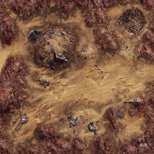 Star Wars: Legion - Desert Junkyard Game Mat - for just $39.99! 