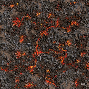 Star Wars: Legion - Sullust Game Mat - for just $39.95! 