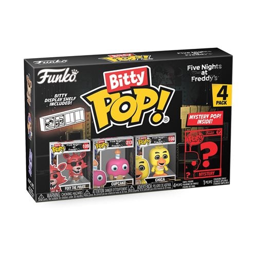 Five Nights at Freddy's Funko Bitty Pop! Mini-Figure 4-Pack - Select Set(s) - for just $15.67! 