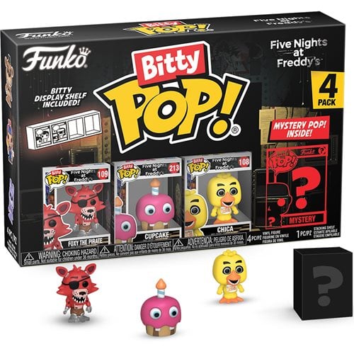 Five Nights at Freddy's Funko Bitty Pop! Mini-Figure 4-Pack - Select Set(s) - for just $15.67! 