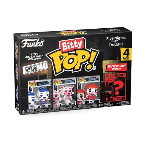 Five Nights at Freddy's Funko Bitty Pop! Mini-Figure 4-Pack - Select Set(s) - for just $15.67! 