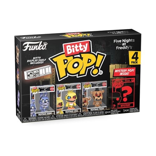 Five Nights at Freddy's Funko Bitty Pop! Mini-Figure 4-Pack - Select Set(s) - for just $15.67! 
