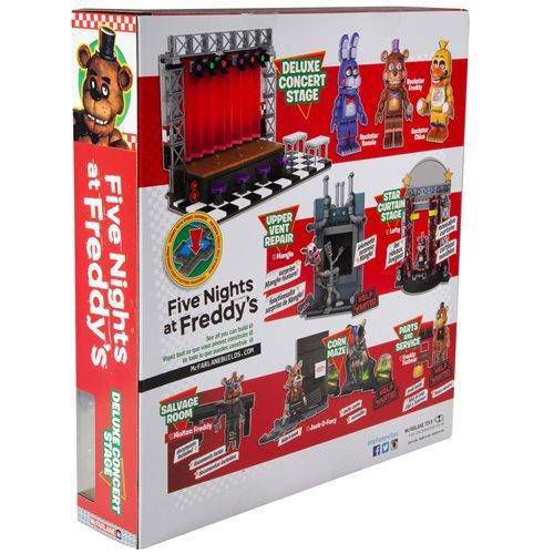 McFarlane Toys Five Nights at Freddy's Series 6 Deluxe Concert Stage Large Construction Set - for just $268.50! 