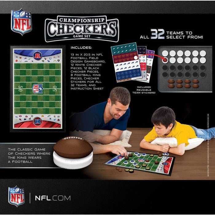 NFL - League Checkers Board Game - for just $24.99! 