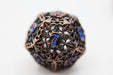 Fleur de Lis: Copper Azul - Hollow Metal RPG Dice Set - for just $69.99! 