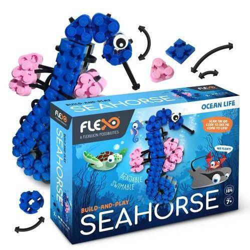 FLEXO Ocean Life Range - Seahorse - Just $10.77! Shop now at Retro Gaming of Denver