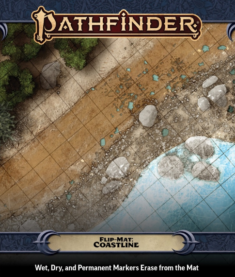 Pathfinder Flip-Mat: Coastline - Just $16.99! Shop now at Retro Gaming of Denver