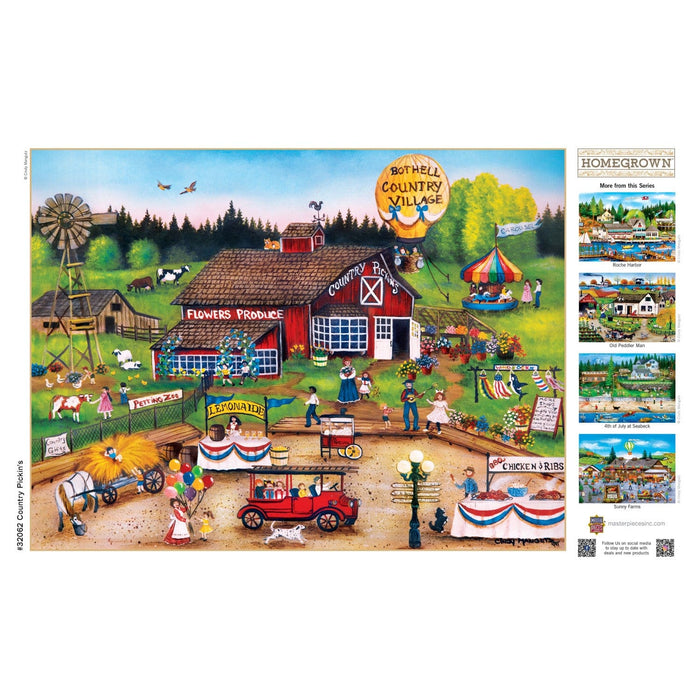 Homegrown - Country Pickin's 750 Piece Jigsaw Puzzle - for just $9.99! 