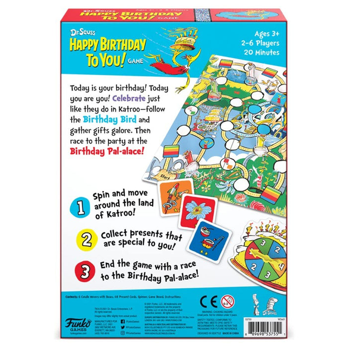 Dr. Seuss: Happy Birthday to You! Game - for just $14.99! 