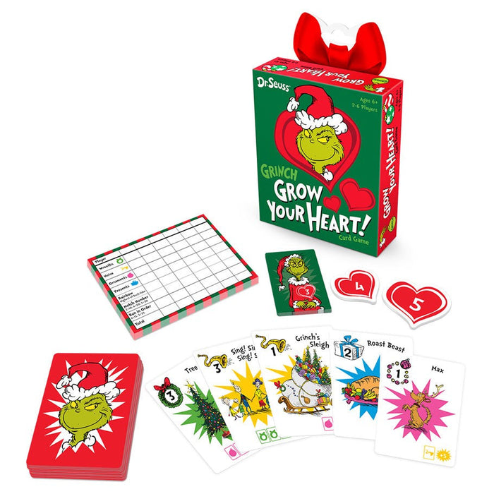 Dr. Seuss: Grinch Grow Your Heart - Card Game - for just $7.99! 