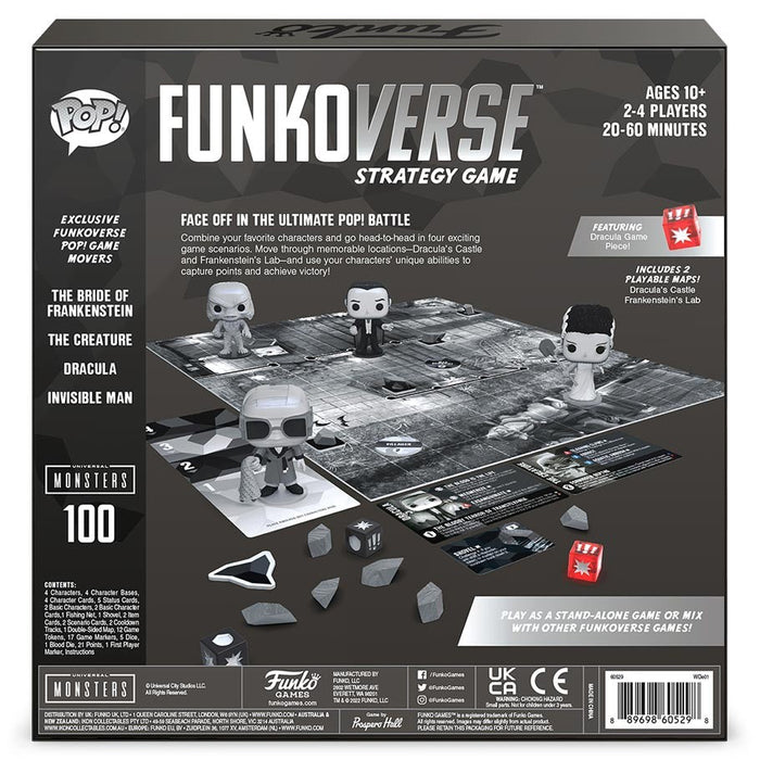 FunkoVerse: Universal Monsters 100 (4-Pack) - for just $39.99! 