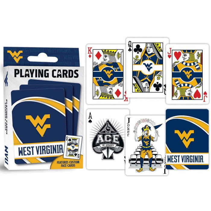 West Virginia Mountaineers Playing Cards - 54 Card Deck - for just $7.99! 