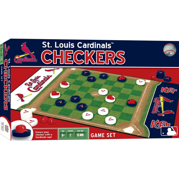 St. Louis Cardinals Checkers Board Game - for just $19.99! 