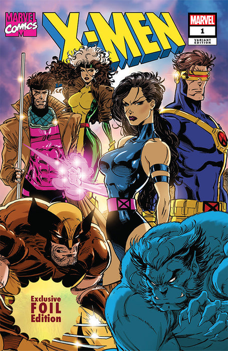 [FOIL] X-Men #1 (1991) Facsimile Kaare Andrews MEGACON 2025 Exclusive Blue Team Var (02/05/2025) - for just $40! 