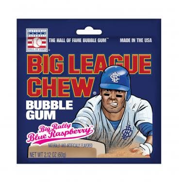 Big League Chew Blue Raspberry - Premium Sweets & Treats - Just $2.99! Shop now at Retro Gaming of Denver