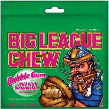 Big League Chew Watermelon - Premium Sweets & Treats - Just $2.99! Shop now at Retro Gaming of Denver