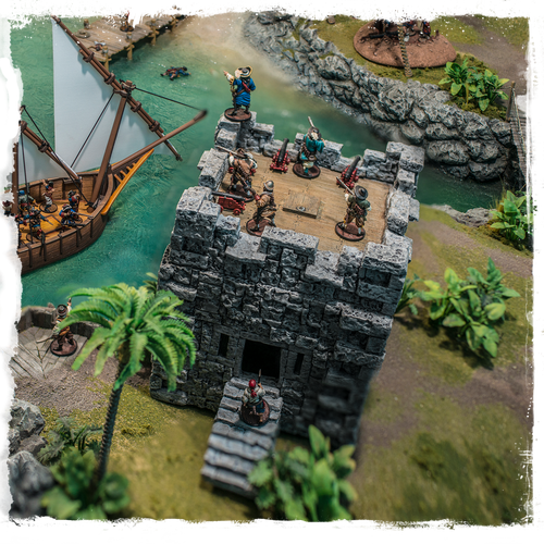 Blood & Plunder: Stone Tower Fort - for just $70! 