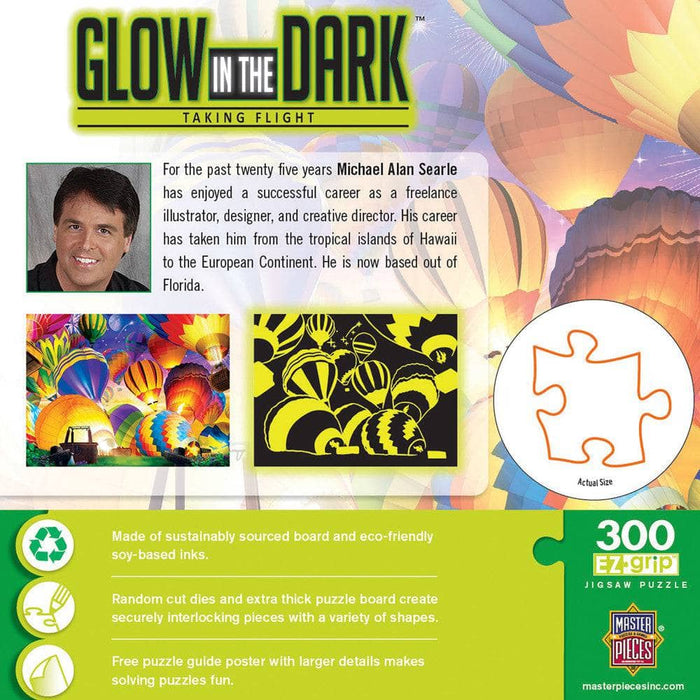 Glow in the Dark - Taking Flight 300 Piece EZ Grip Jigsaw Puzzle - for just $14.99! 