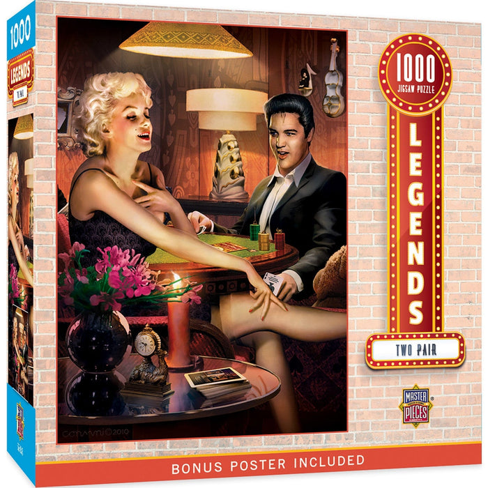 Legends - Two Pair 1000 Piece Jigsaw Puzzle - for just $9.99! 