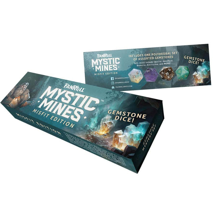 Mystic Mines: Misfit Edition Dice Set - for just $49.99! 